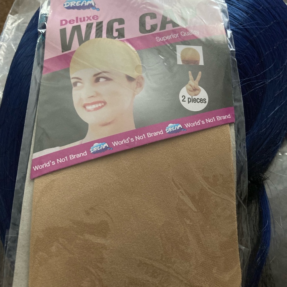 Brand New Blue Wig - Picture 5 of 6